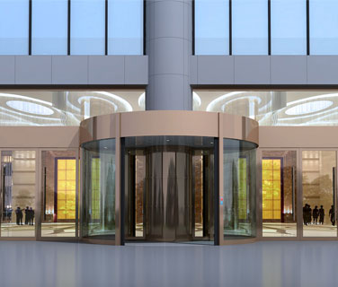 兩翼環(huán)柱旋轉(zhuǎn)門